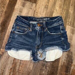 American Eagle Outfitters Dark Blue Jean Shorts